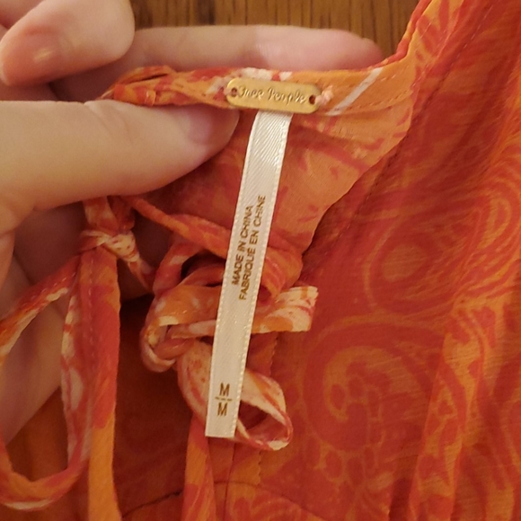 Free People Penny Lover Cold Shoulder Dress - Picture 8 of 10